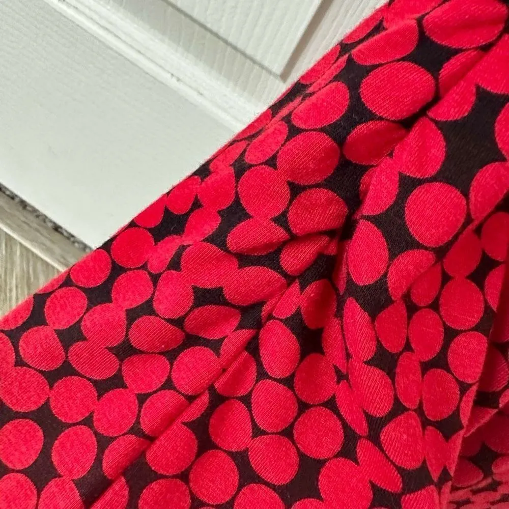 Halogen red and black polka dot tank - Image 5