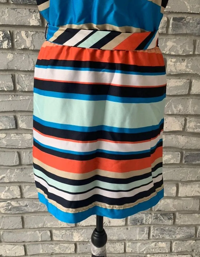 Striped Sleeveless Dress 4P - Image 8