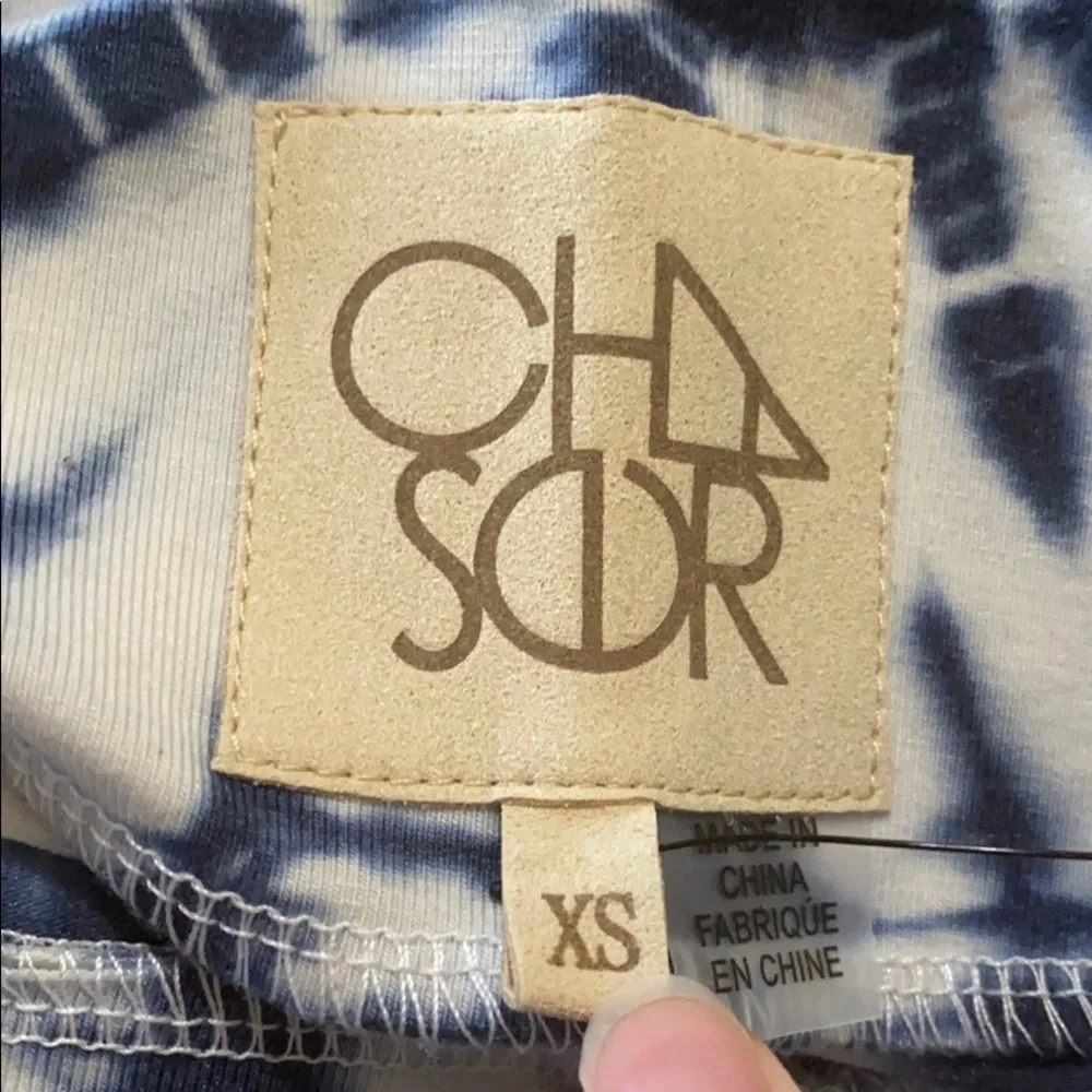 Chaser Quadrablend bike navy tie dye shorts sz XS - Image 8