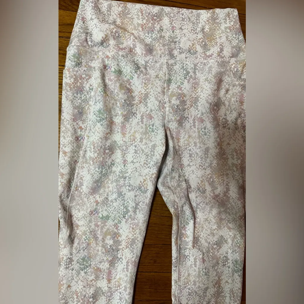 RBX multicolor Yoga Leggings Side Pockets‎ Women's Size large Activewear - Image 2