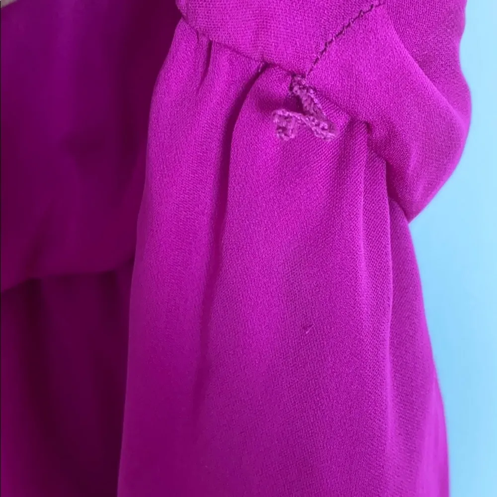 Haute Hippie silk draped asymmetrical dress - Image 7