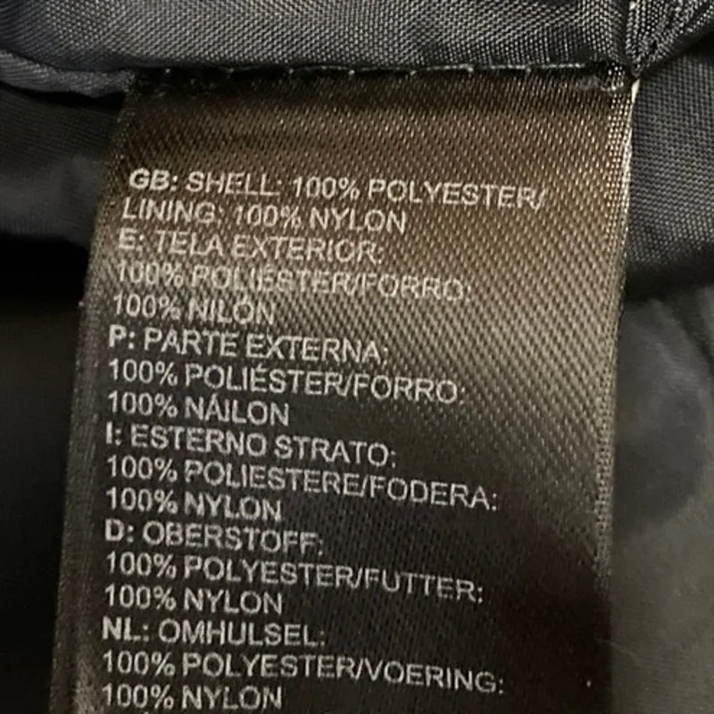 The North Face Women's Black Full Zip Long Sleeve Hooded Windbreaker Jacket Sz S - Image 4