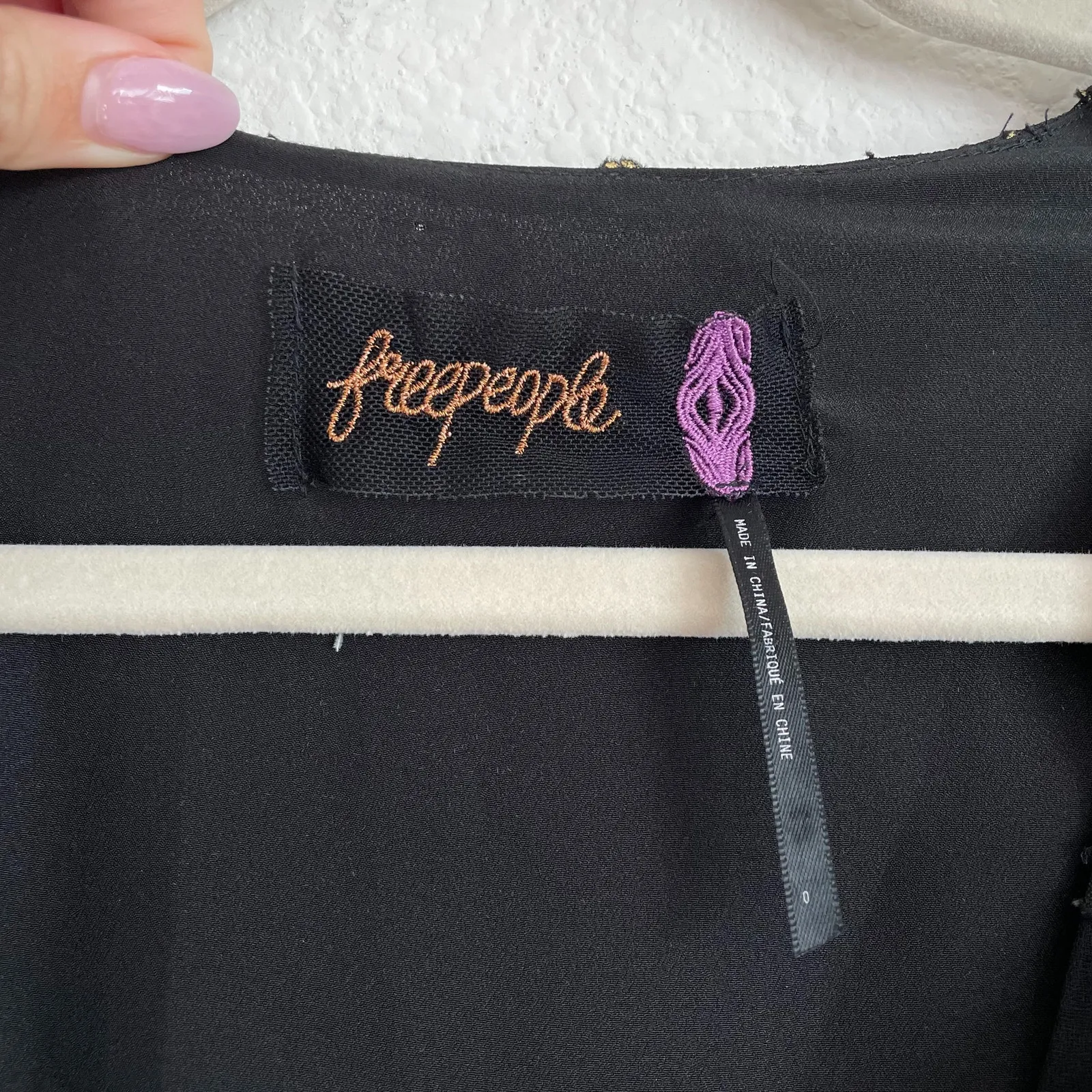 Free People Black Wanderer Maxi Dress - Image 9