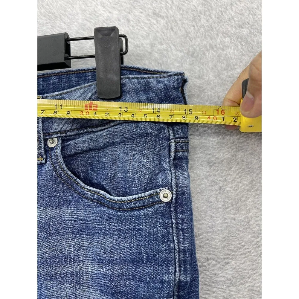 Lucky Brand Women's Blue Denim Jeans Lolita Skinny Size 4 Cotton Blend - Image 10
