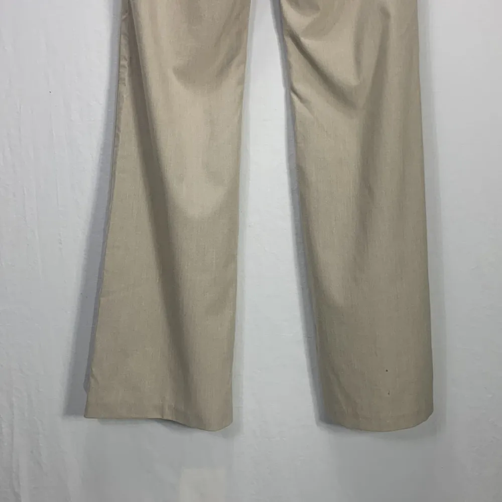 Cassidy Fit Khaki Flare Wide Leg Pants Size 4R - Image 8
