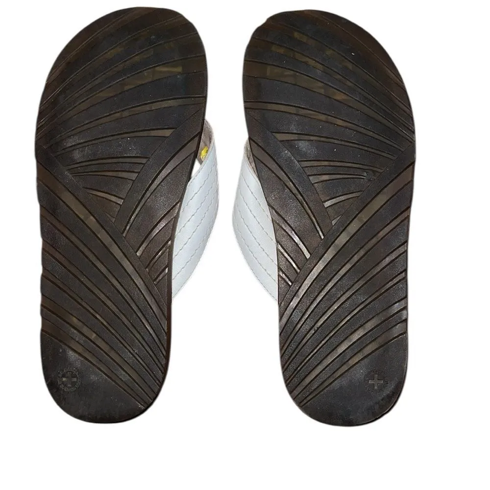 Dr. Martens White Flip Flop Sandals Size 10 - Image 7