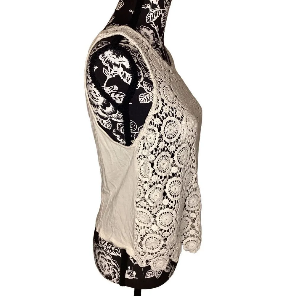 Forever 21 Plus Sizes Knit Boho Bohemian Tank Top Hippie Boho Indie - Image 3