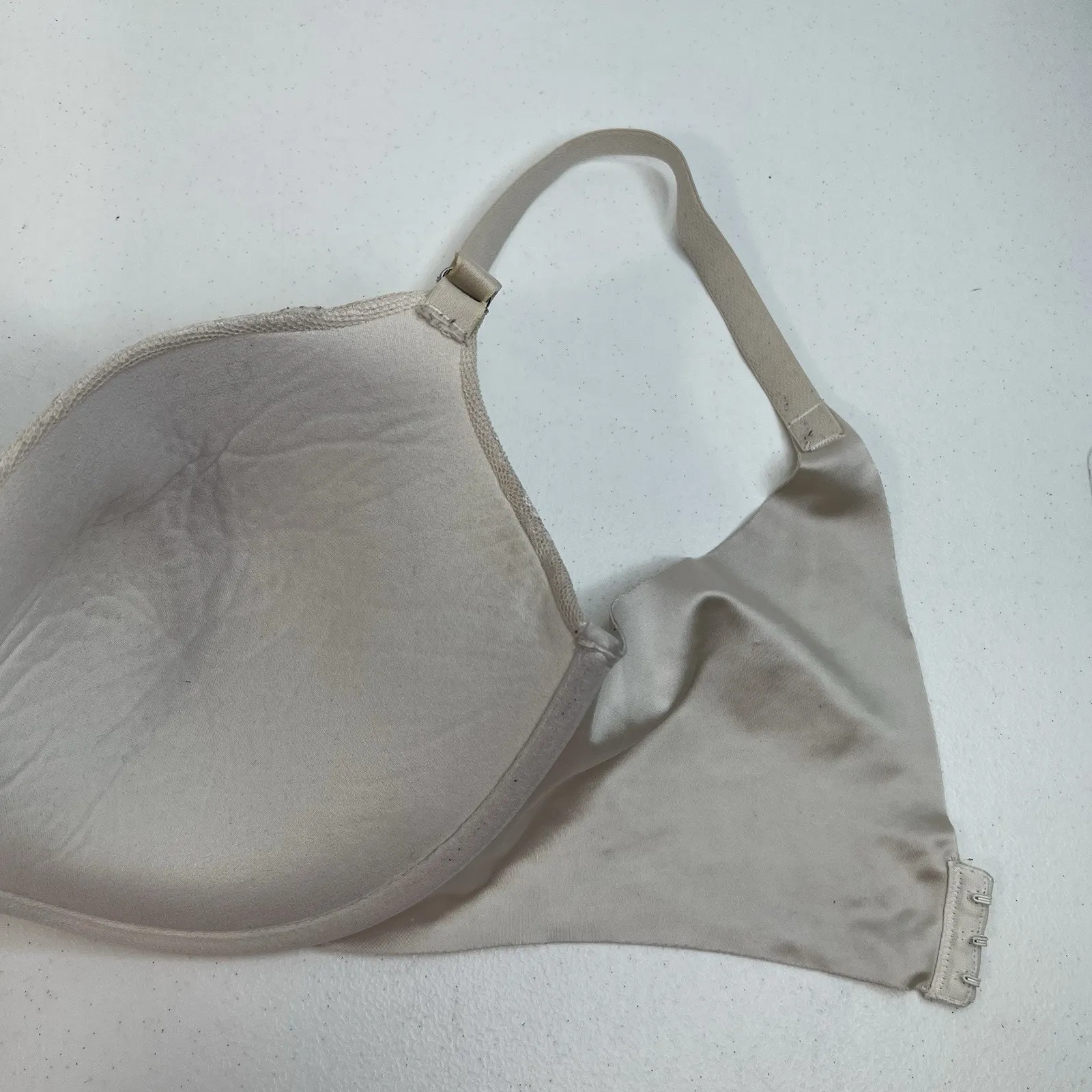 Secret Treasures 36DD Back Smoothing Lace Push Up Bra Underwire Cream ST382 - Image 11