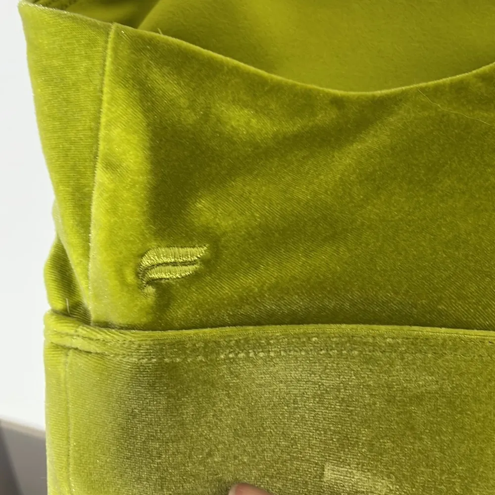 Fabletics Oasis Velour Chartreuse Twist Bra XL - Image 5