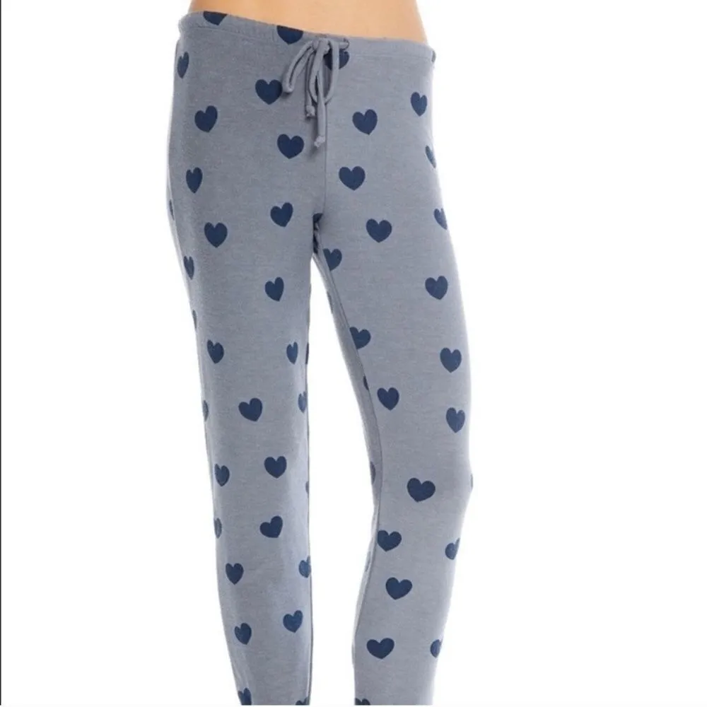 NWT Chaser Blue Hearts joggers C29 - Image 2