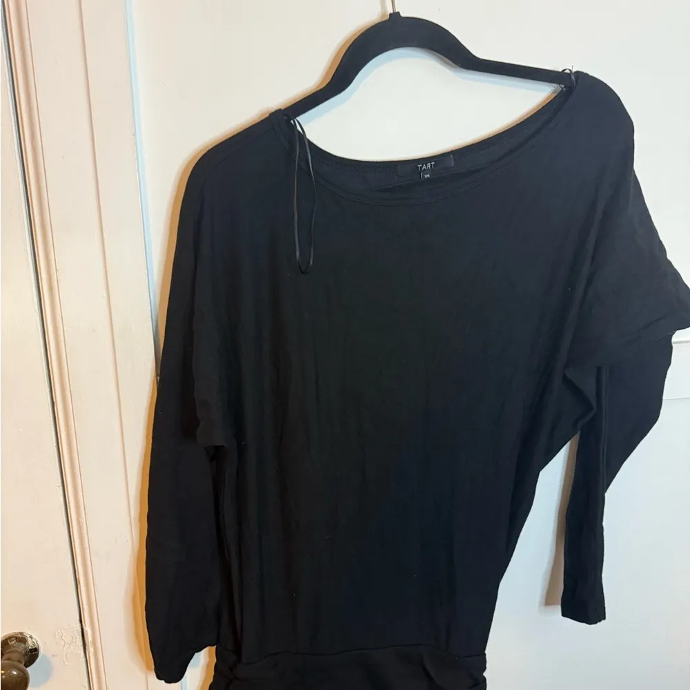 Tart Yvonne Black Shirred Waist Dolman Maxi Dress - Image 5