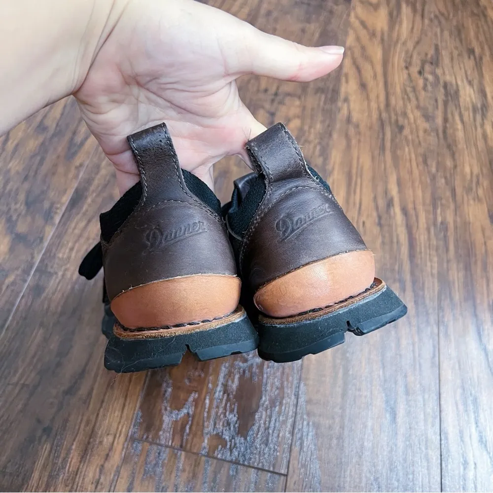 Danner • Overlook Knit Low Sneaker black lace up brown leather hiking trail Size undefined - Image 8