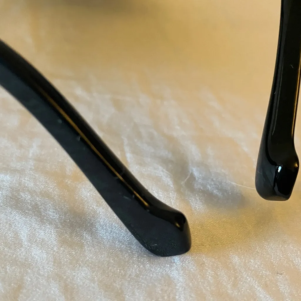 Brianna Cannon: Black Square Gold Tone Sunglasses - Image 12