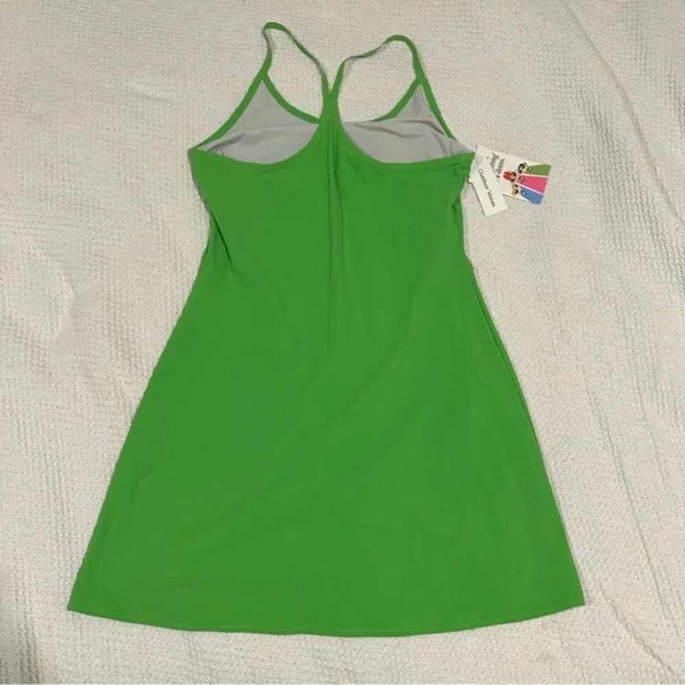 NWT Outdoor Voices Powerpuff Girls green Limited Edition Exercise Dress large - Image 6