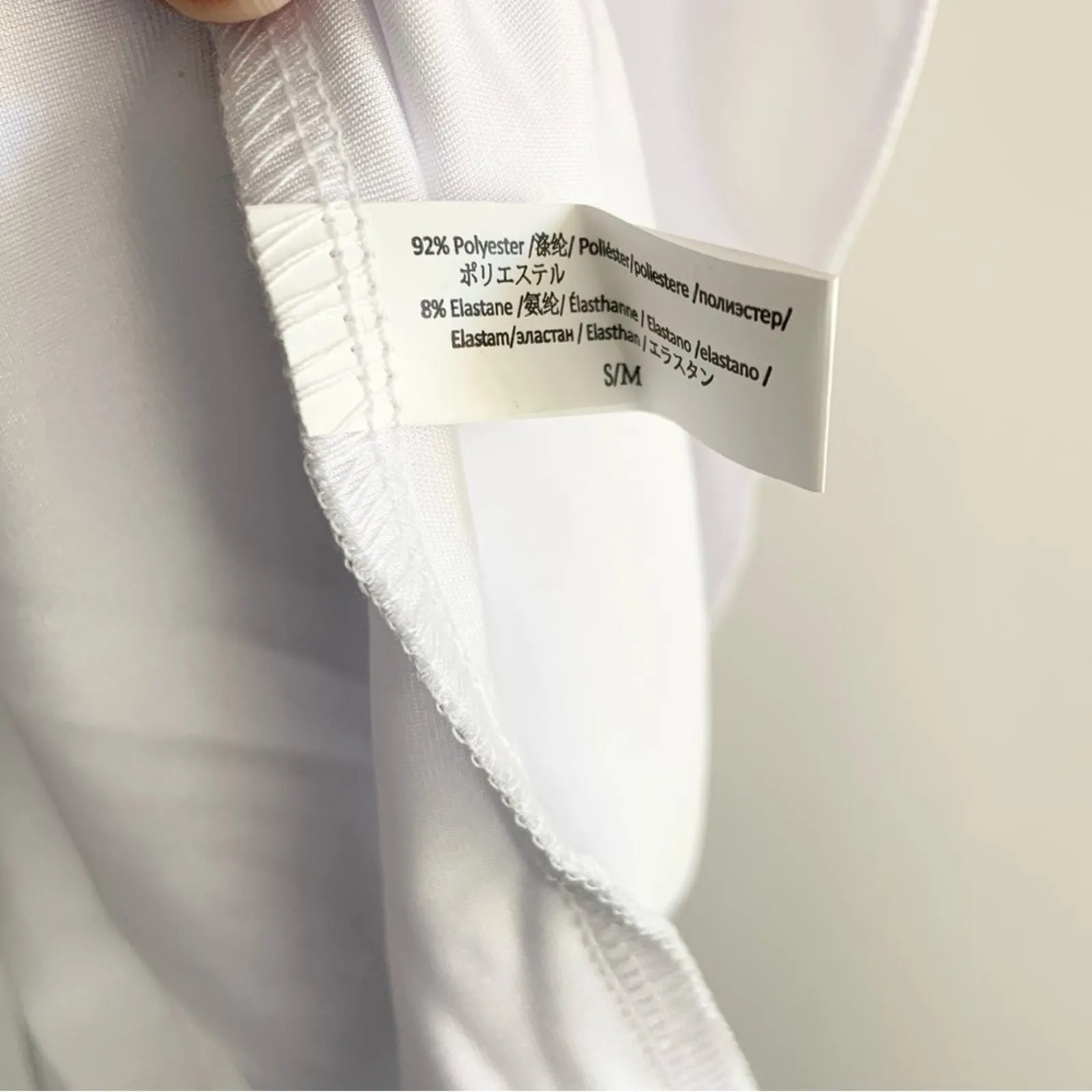 Nurse Costume Dress White and Red Halter Style Halloween Size S/M - Image 5