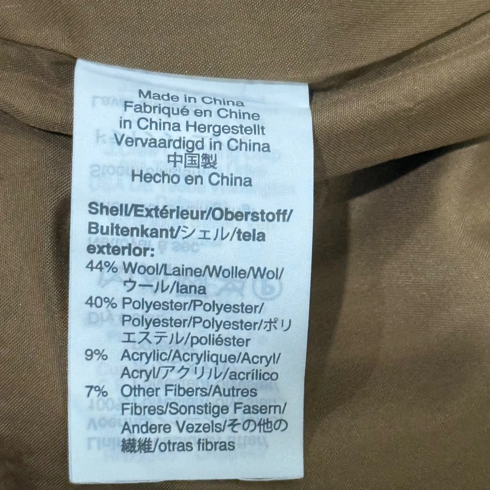 J. Crew Camel Tweed Wool Blend Pencil Skirt Size 8 Business Casual - Image 3