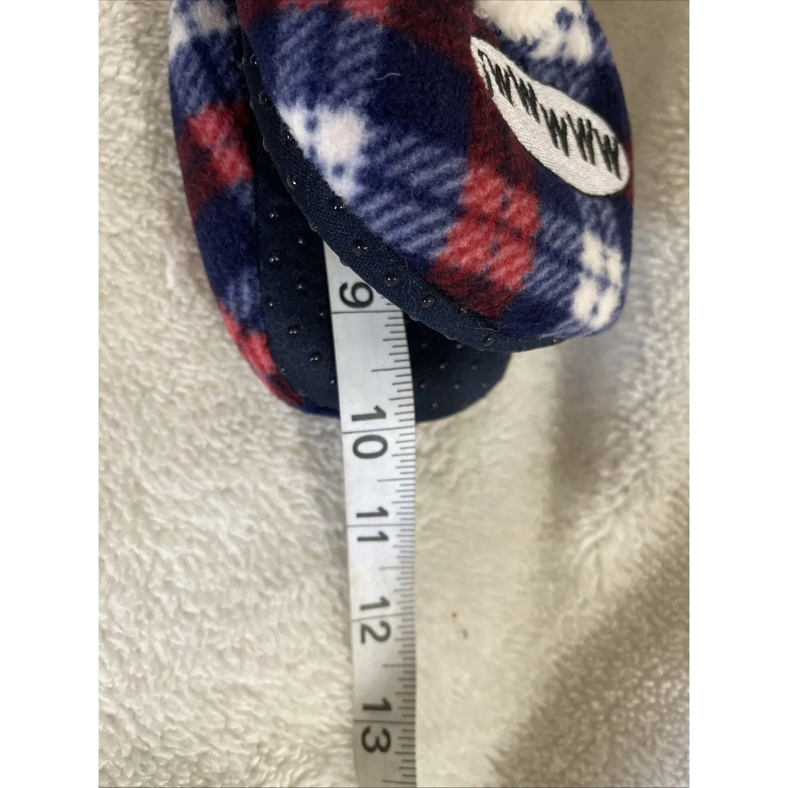 NEW Snoopy Peanuts Uniqlo Fleece Ballet Slippers/Room Shoes READ XL 8/9 Size 8.5 - Image 4