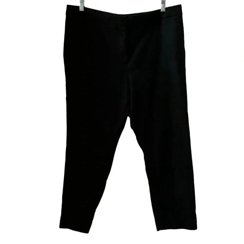 Ann Taylor Women's Size 14 Black Straight Leg Dress Pants - Image 10