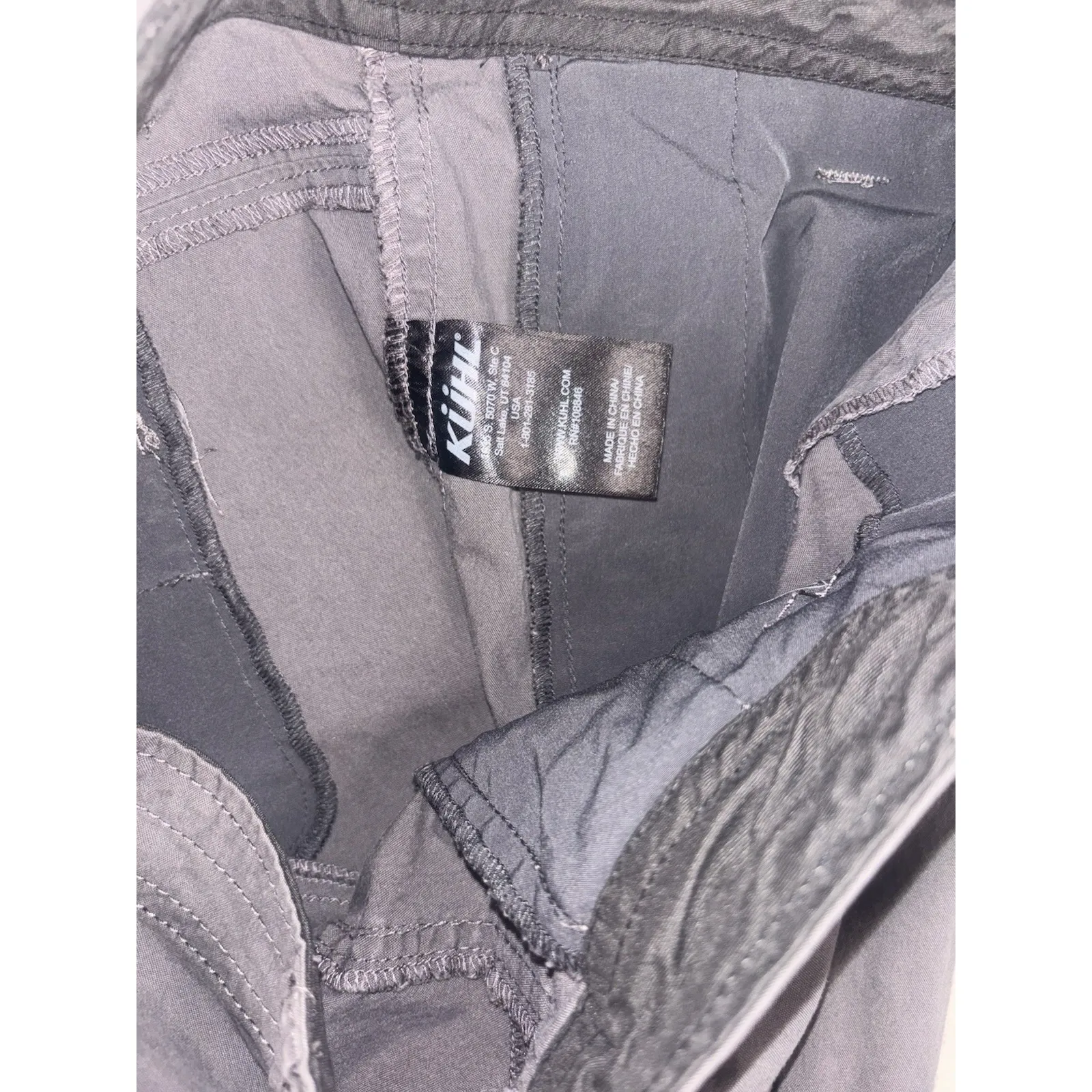 Kuhl Pants Womens 10 Legendary Spire Roll Up Hiking Outdoor Gray - Image 4