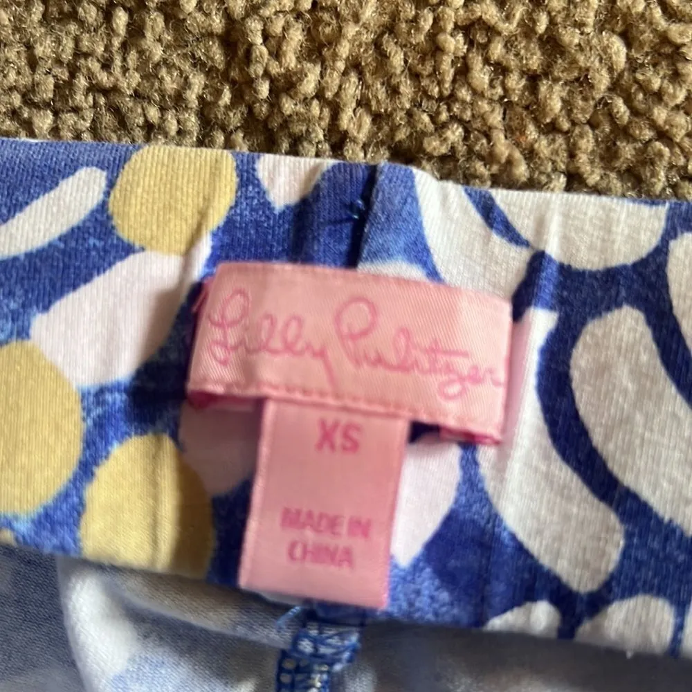 Lilly Pulitzer  xs blue pants - Image 5