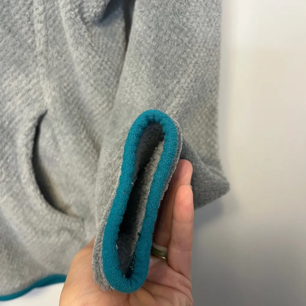 Patagonia Women’s Retool Snap-T Fleece X-Small Grey Teal - Image 8