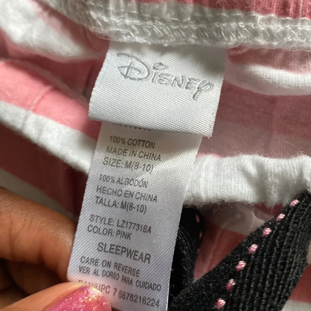 Disney Mickey Mouse Pajama Bottoms SIZE M SHORT - Image 2