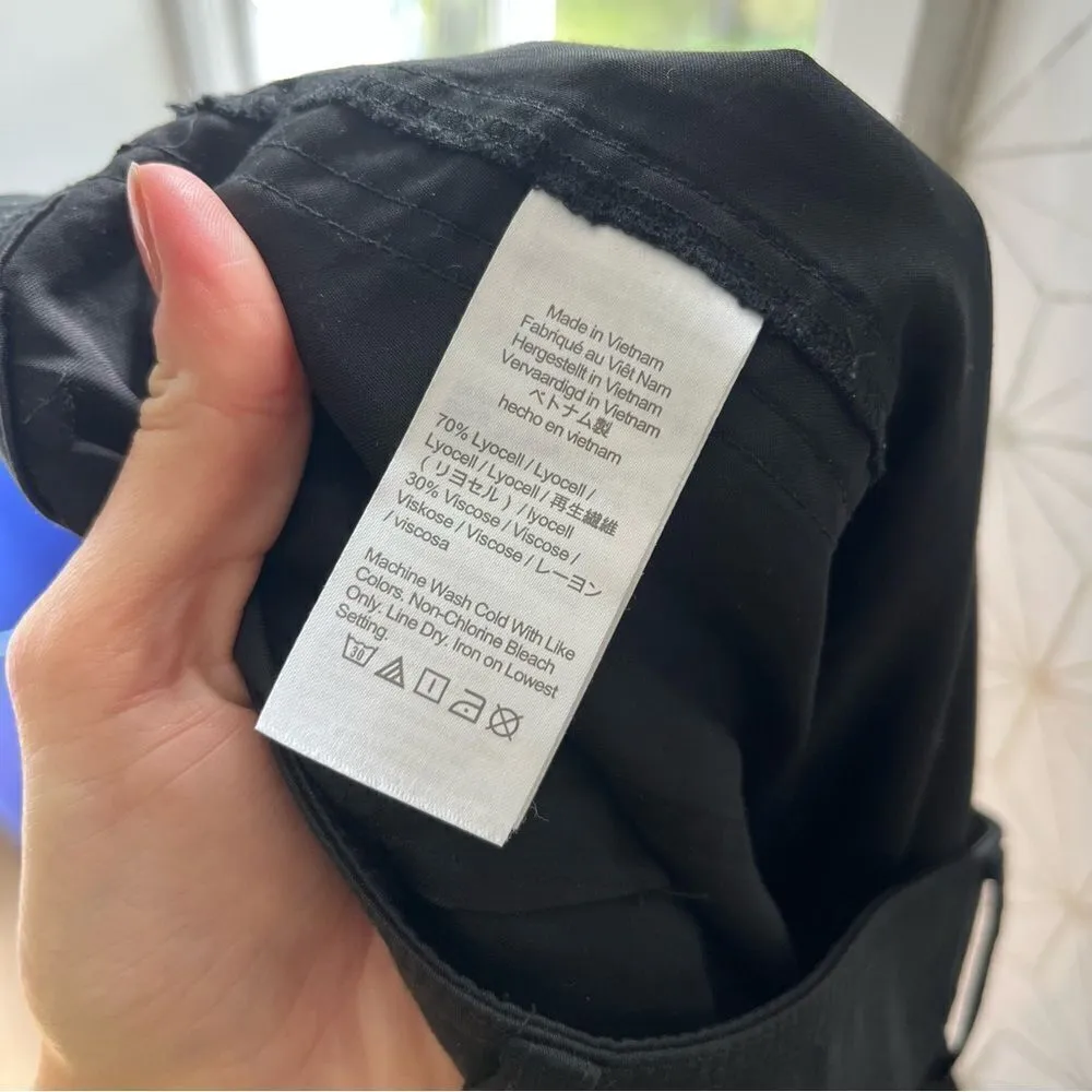 J. Crew Drapey viscose-blend twill pant black - Image 6