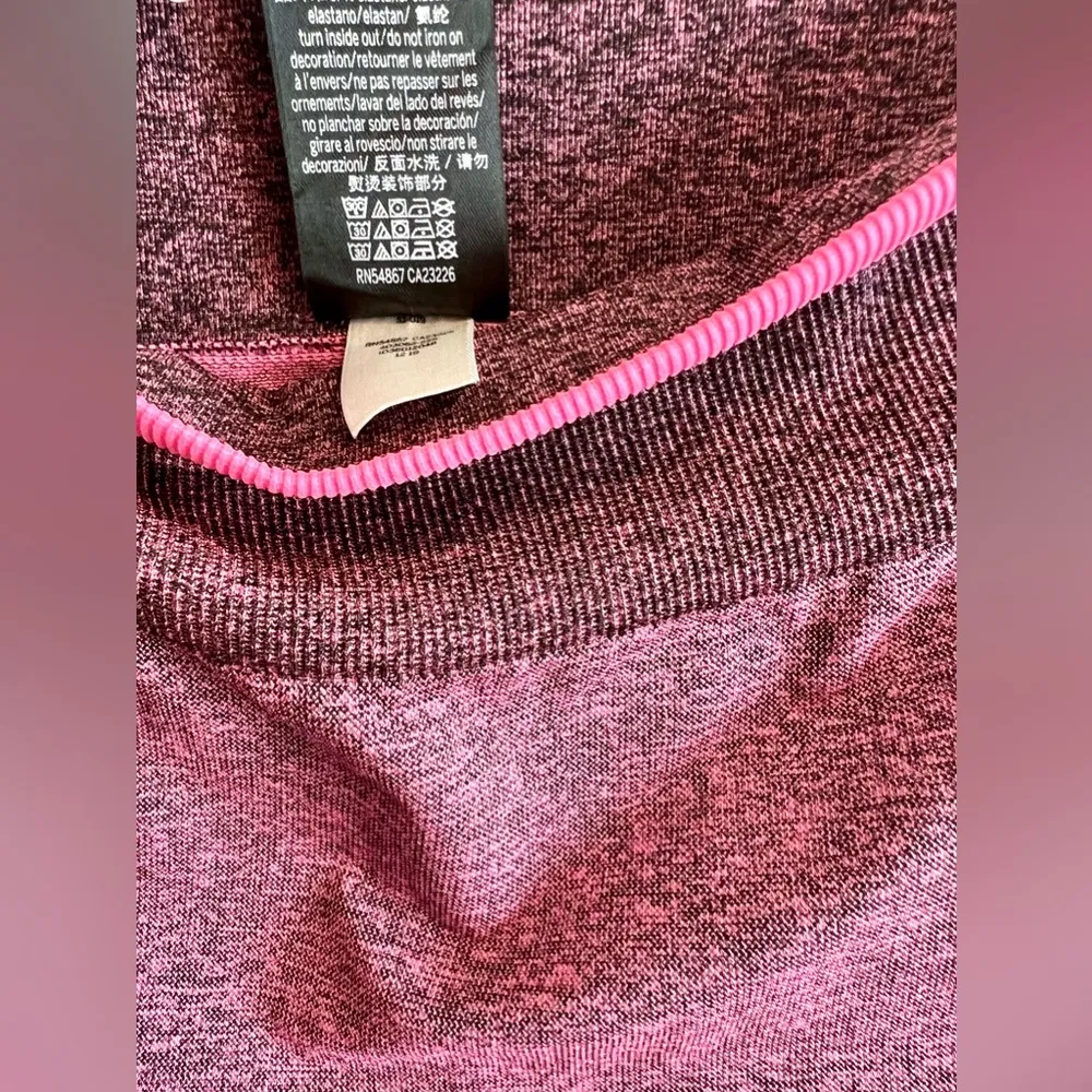 V.S. Pink Seamless Workout Tight Medium  M V.S. legging Luscious Plum Marl - Image 5