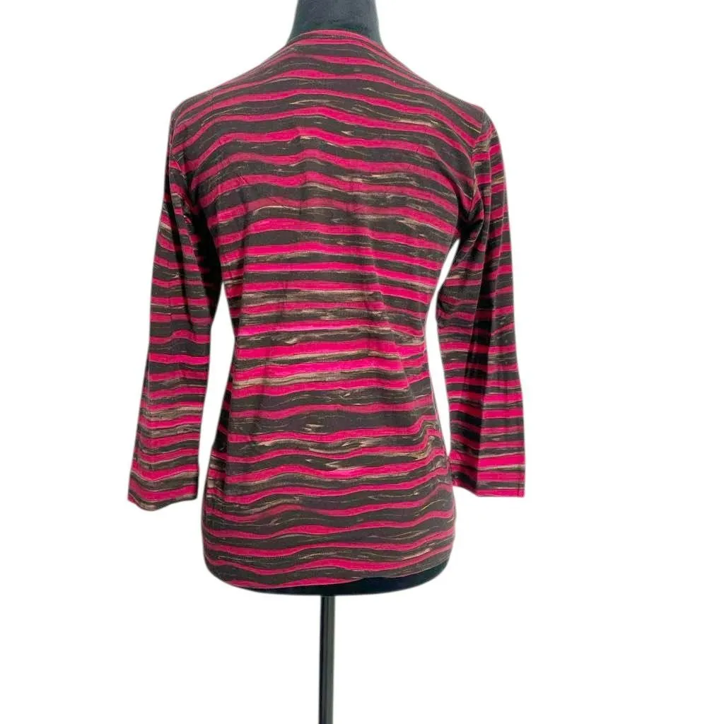 Piazza Sempione Size 46 US 10 Top Blouse Career Classy Elegant - Image 4