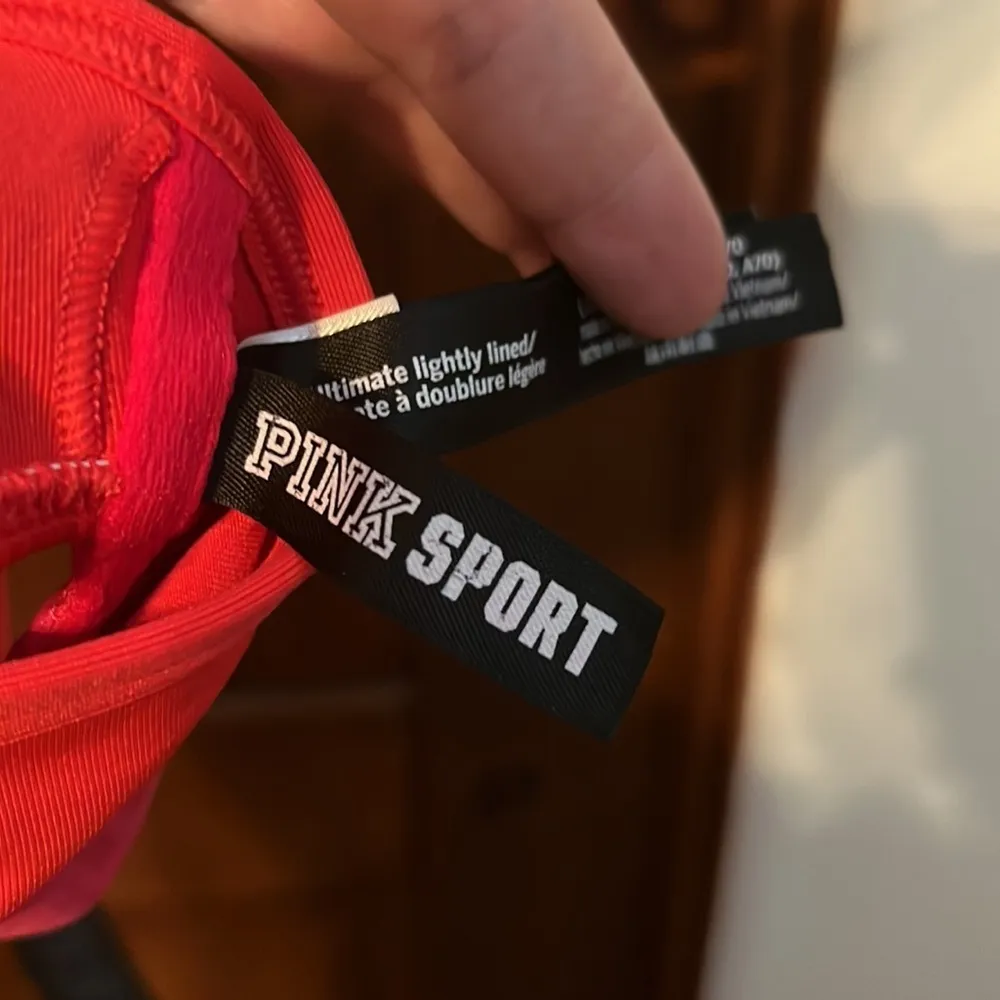 NWOT PINK Victoria’s Secret Red Gym to Swim Wrap Bikini Top & Shorts Size XS - Image 14