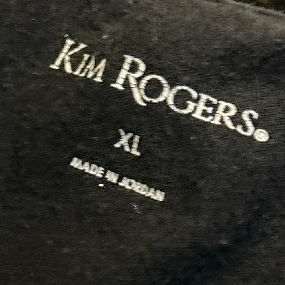 Women's Kim Rogers Black Long Sleeve Top Size XL - Image 4