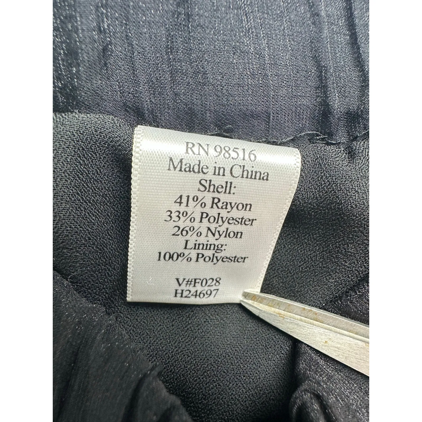 Vintage Chocolate Brown Midi Faux Suede Embroidered Skirt Size 14 L Boho NWT Y2K - Image 3