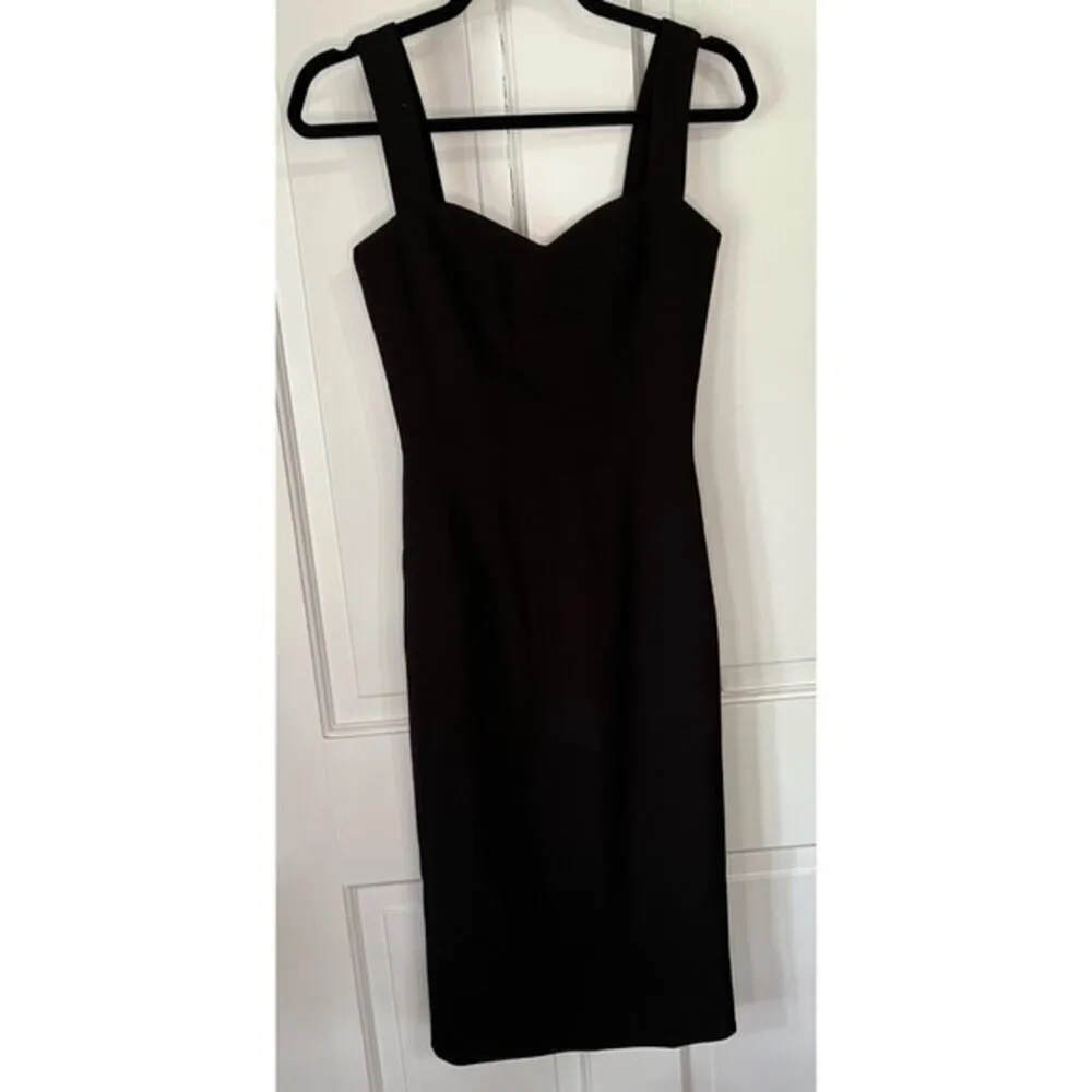 Dress the Population Nicole Sweetheart Neck Black Sleeveless Cocktail Dress XS - Image 3