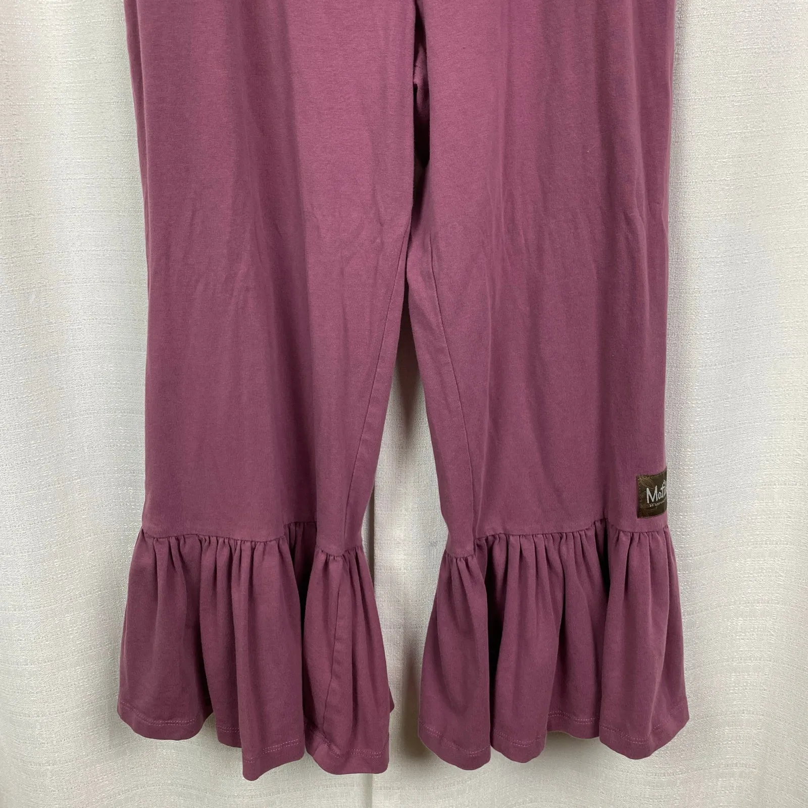 Matilda Jane Purple Big Ruffle Pants Sz.S - Image 5