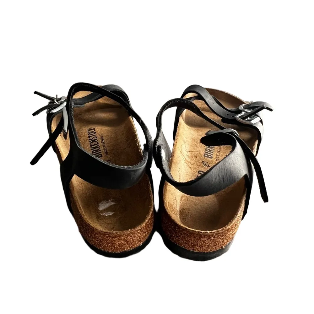 Birkenstock NEW Unisex Kumba Black Sandal Size 40 aka 9 or 7 #2512113 - Image 4