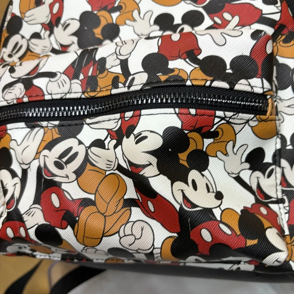 Disney Black and Gray Mickey Mouse Mini Backpack - Image 2