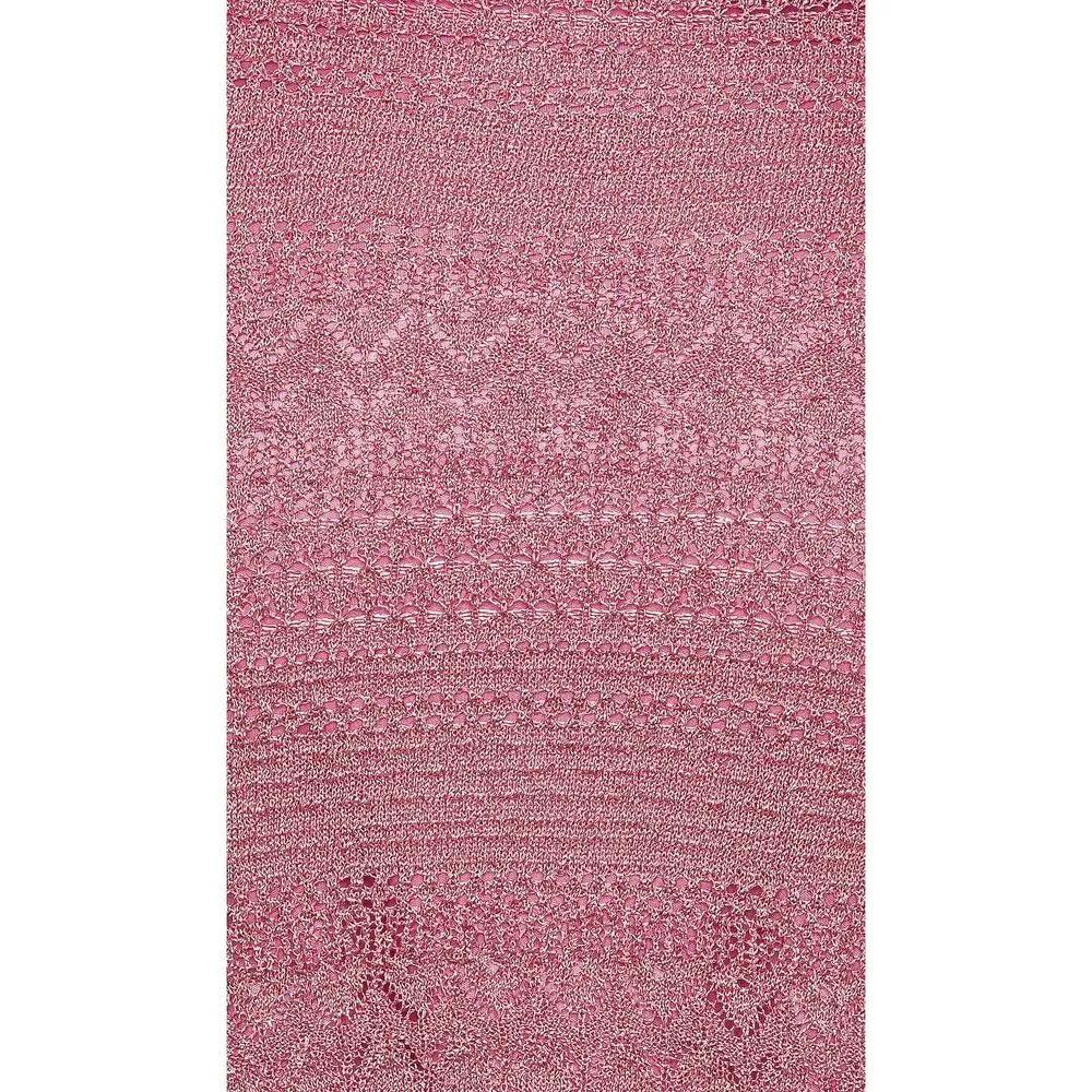 MISA Los Angeles Skye Rose Knit Midi Cutout Sparkle Bodycon Dress S NWT $318 - Image 3