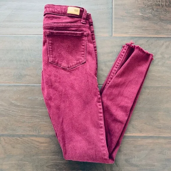 Women's RSQ Jeans Miami Jeggings Super Skinny Stretchy Legging Jeans | Size: 3 - Image 2