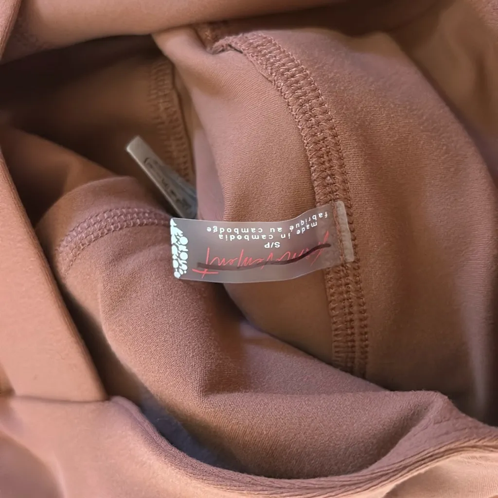 NWOT FP Movement Free People Never Better One Piece Rust S Brown - Image 8