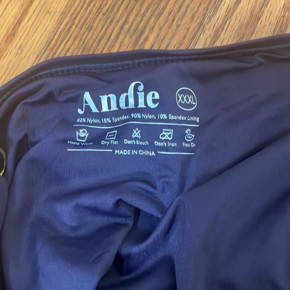 Andie‎ The Amalfi One Piece Swimsuit Navy plus size XXXL NWT - Image 8