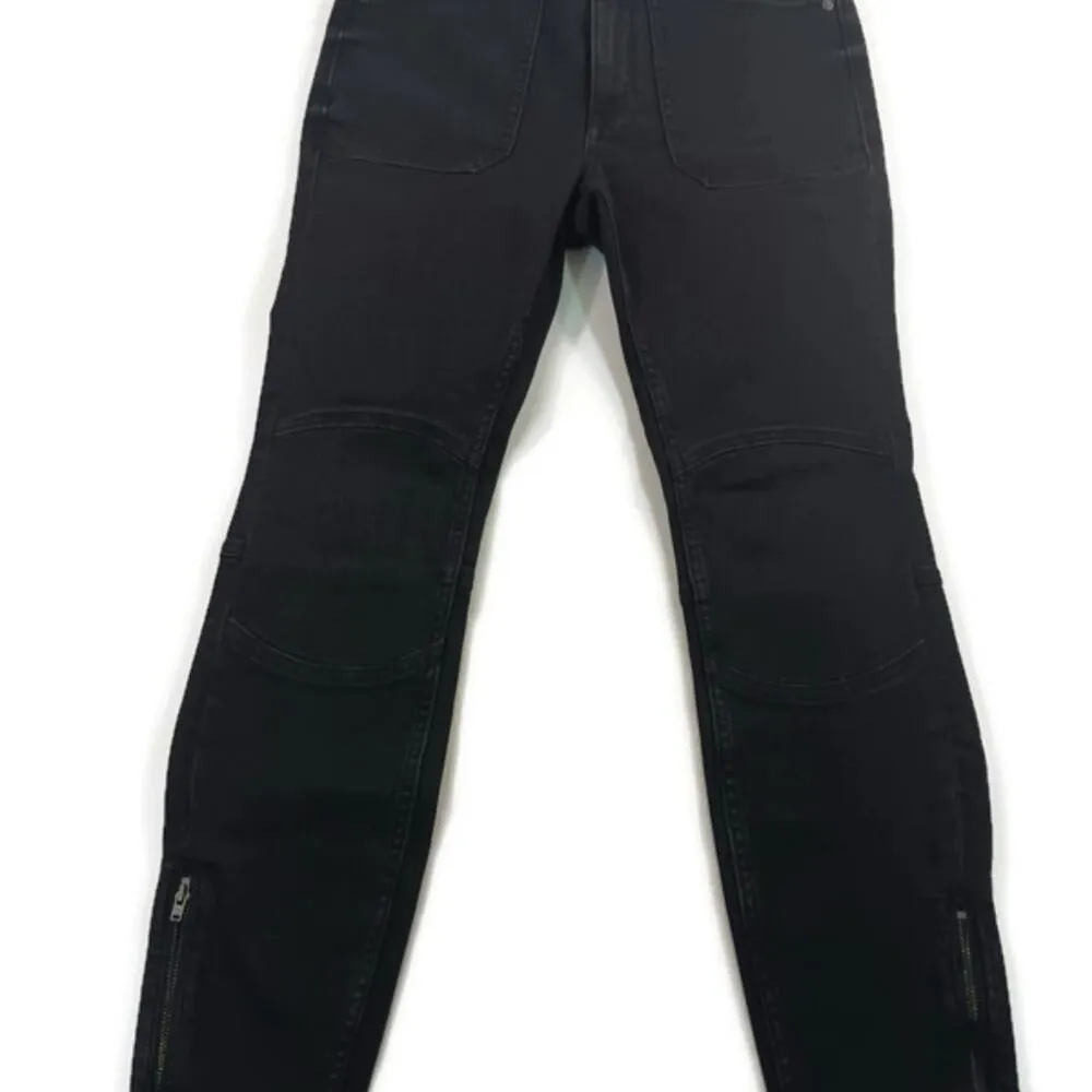 J814 NWT Anthropologie Pilcro/Letterpress High Rise Denim Legging 30 - Image 5