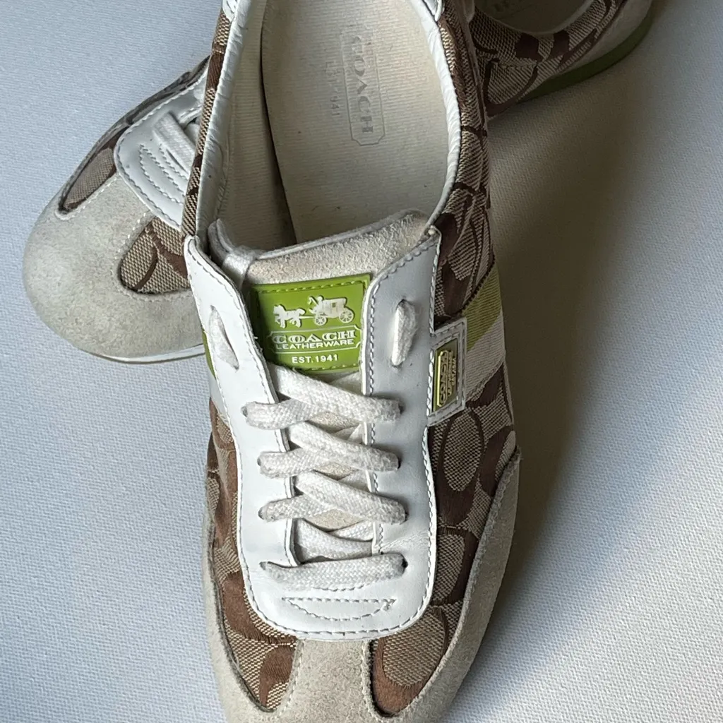 Coach “Boyle” signature “C” sneaker casual shoes womens - Image 4