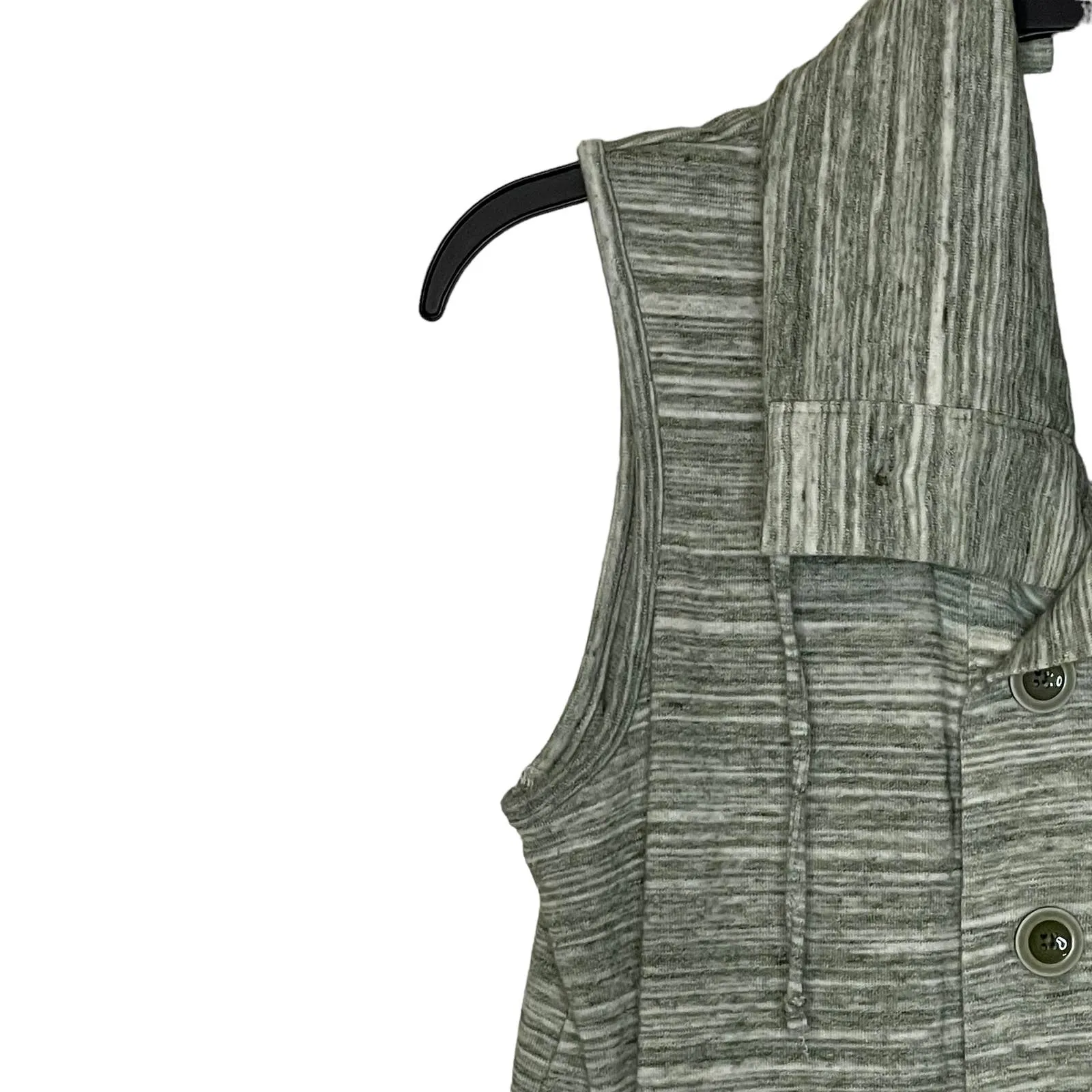 Matilda Jane Button Up Vest Size XS Green Heather Cotton Blend Womens‎ - Image 6