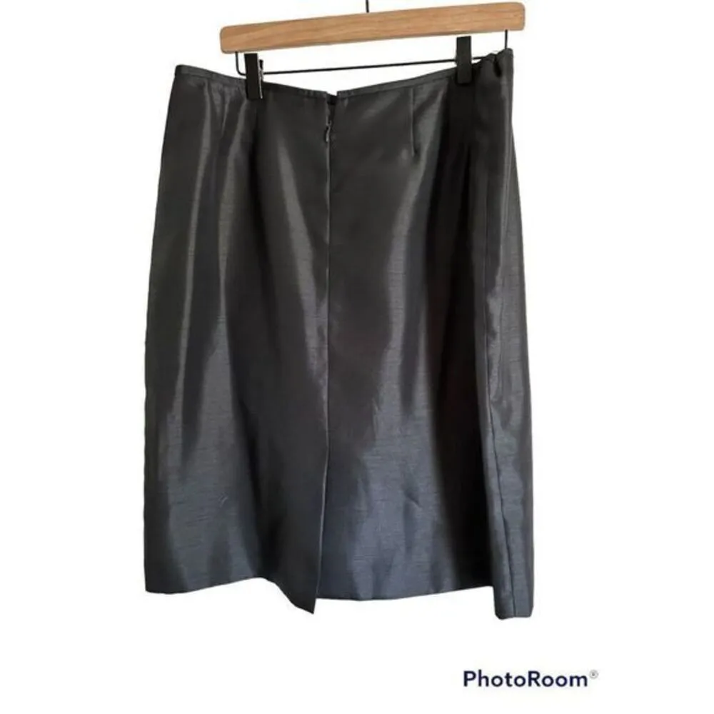 Le Suit Essentials Black Pencil‎ Skirt Size 6 - Image 2
