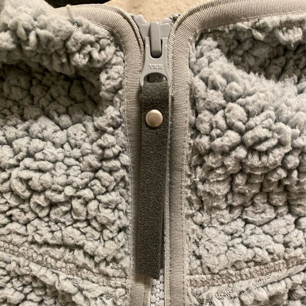 Prana Blue Polar Escape Half Zip Pullover Fleece Hoodie Size L - Image 6