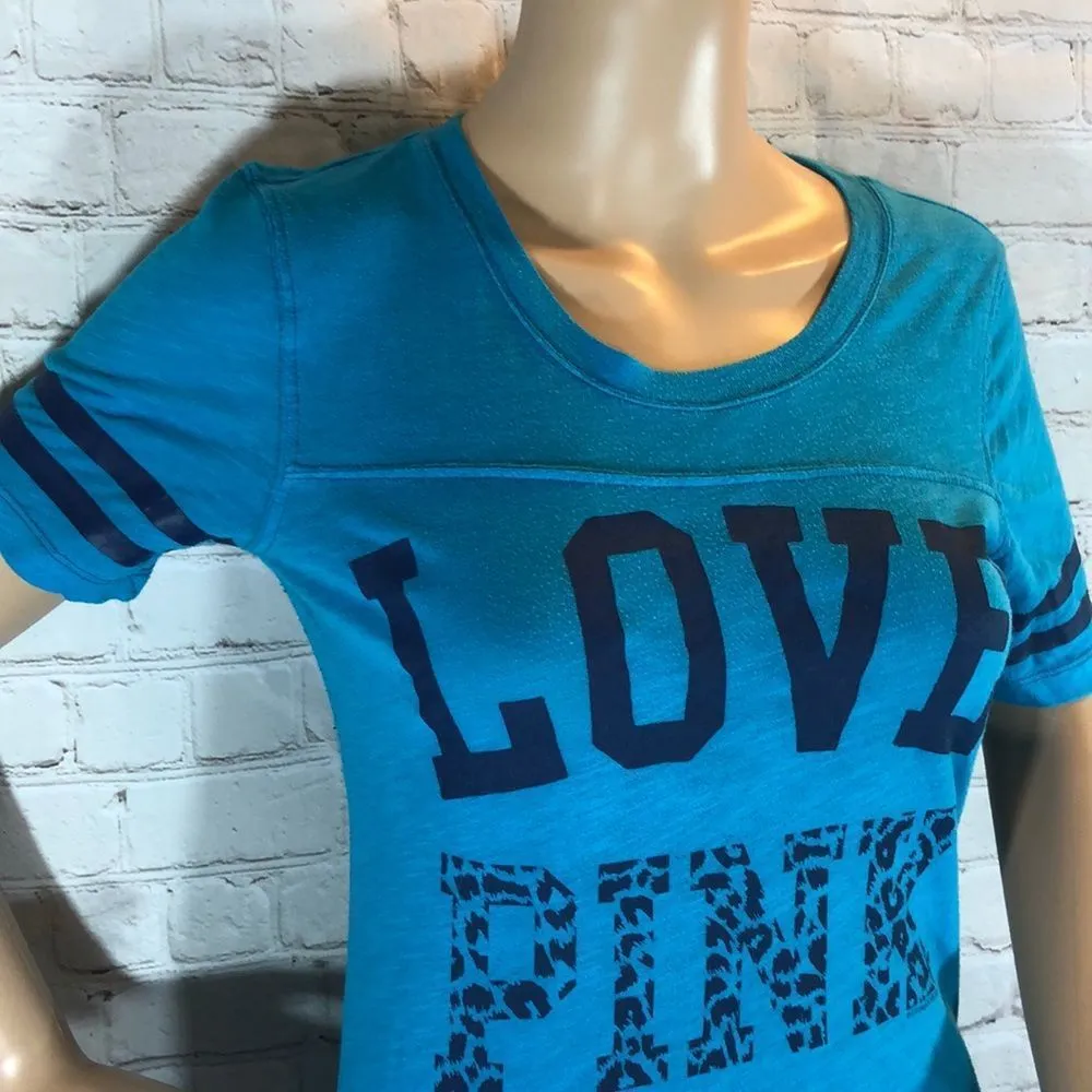 PINK Victoria's Secret LOVE Athletic Tee S - Image 8