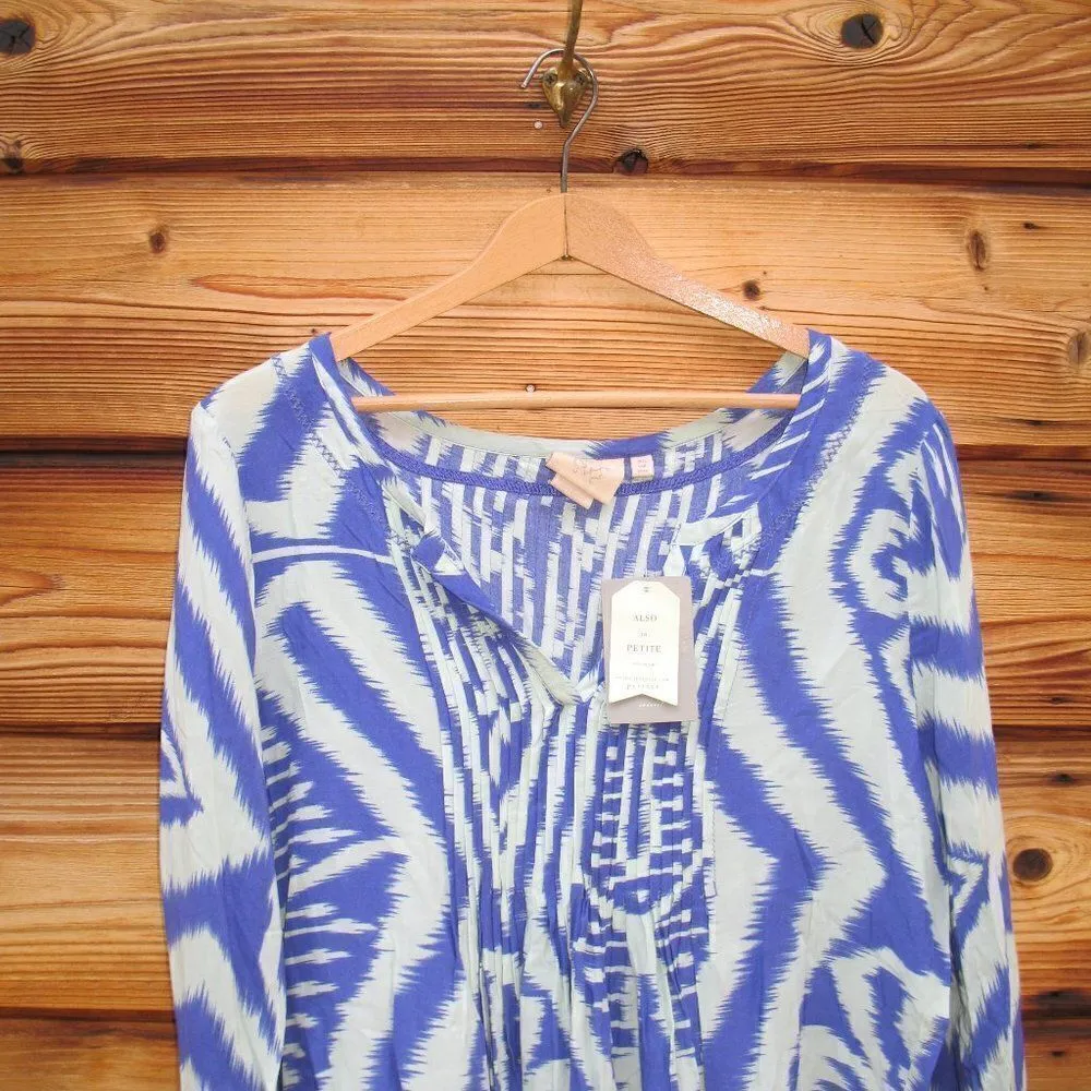 NWT Anthro Vanessa Virginia Mahdia Ikat Top - Image 4