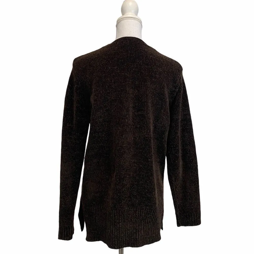 Carolyn Tayor Dark Gray Medium Fall Knit Sweater - Image 3