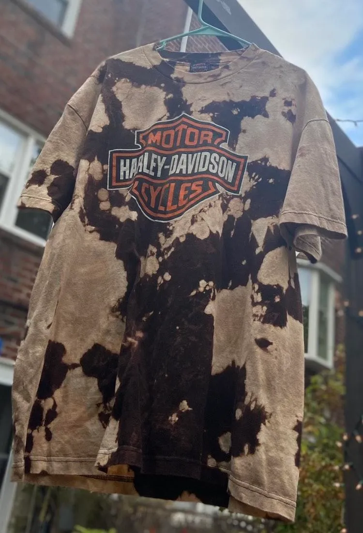 Harley Davidson Harley-Davidson Bleached Tee - Image 3