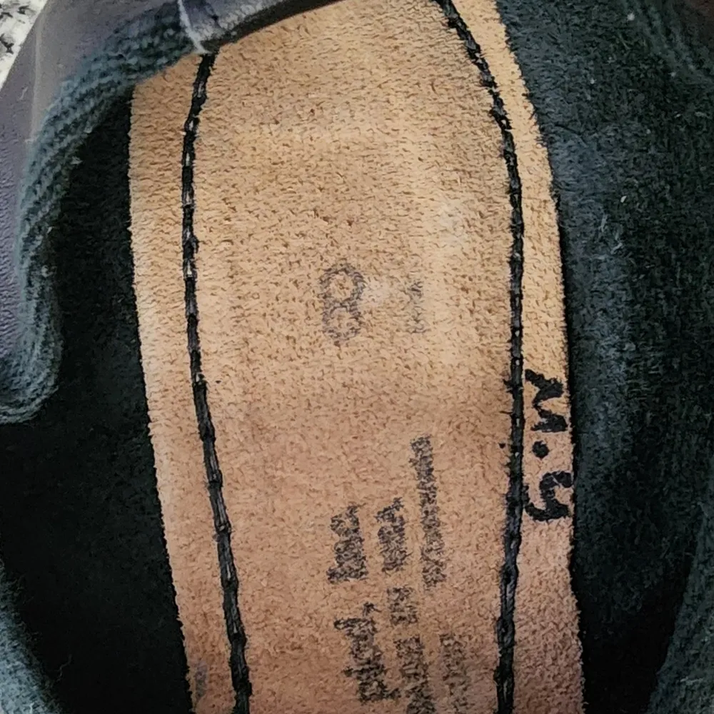 A Pied Inc Black Jazz Dance Shoes Size 8 - Image 2